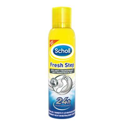 Spray anti-transpirante pour les pieds, Scholl (150 ml)