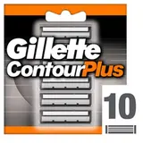 Lames pour rasoir masculin Contour Plus Gillette x 10