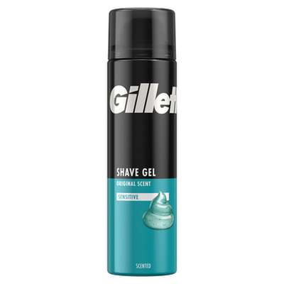 Gel à raser peau sensible, Gillette (200 ml)