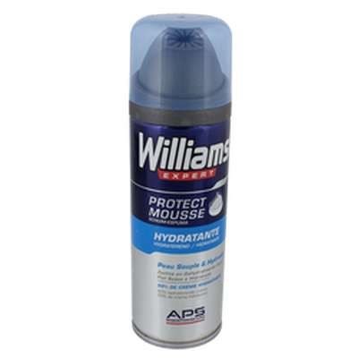 Mousse à raser hydratante, Williams (200 ml)
