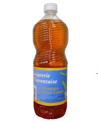 Vinaigre d'alcool coloré 6° BIO, Charentaise (1 L)