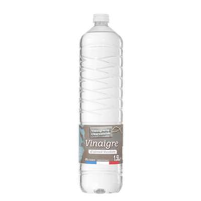 Vinaigre d'alcool incolore 8%, Vinaigrerie Charentaise (1,5 L)