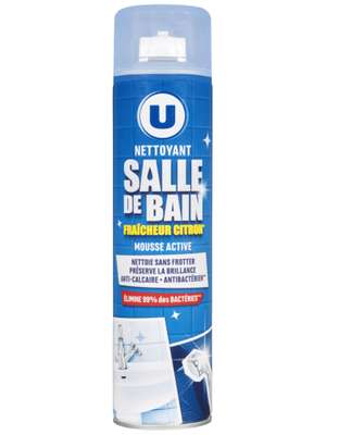 Nettoyant salle de bain, U (600 ml)