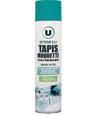 Nettoyant 5 en 1 pour tapis et moquettes, U (600 ml)