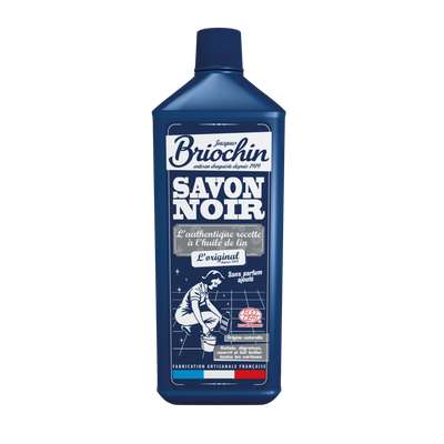 Savon noir liquide à l'huile de lin, Briochin (1 L)