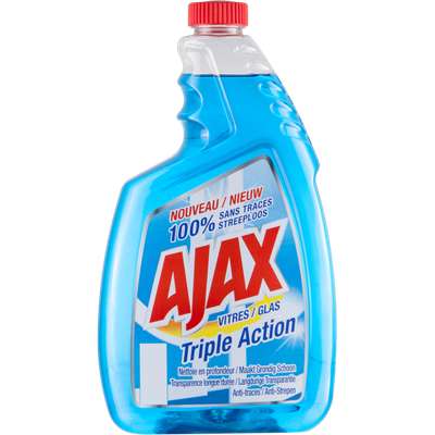 Nettoyant pour vitres recharge, Ajax (750 ml)