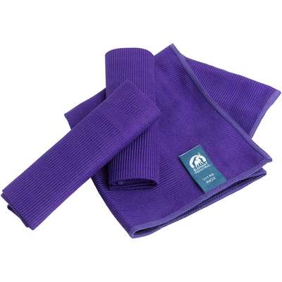 Lot 3 lavettes microfibres pour vitres & inox, Elephant (x 3)