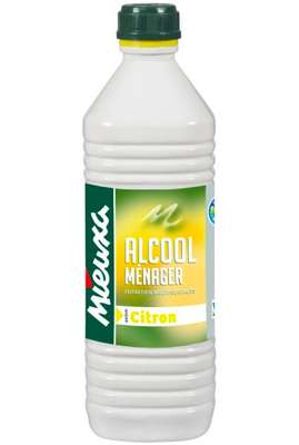 Alcool ménager parfum Citron, Mieuxa (1 L)