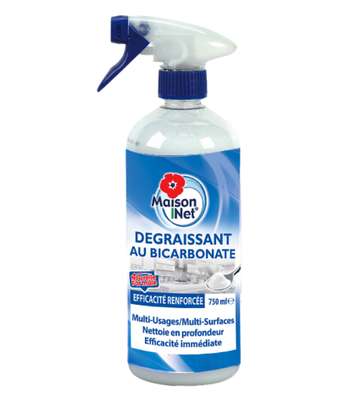 Nettoyant dégraissant au bicarbonate, Maison Net  (750 ml)