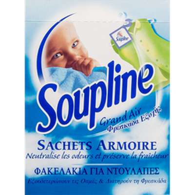 Sachets armoire parfumés So Fresh Grand Air, Soupline (x 3)