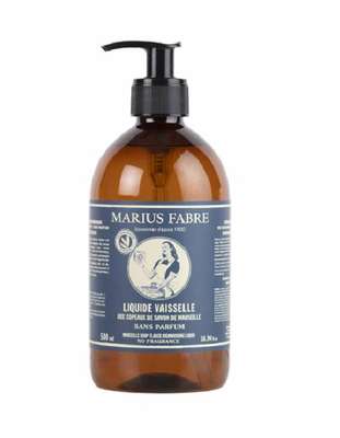 Liquide vaisselle aux copeaux de Savon de Marseille, Marius Fabre (500 ml)