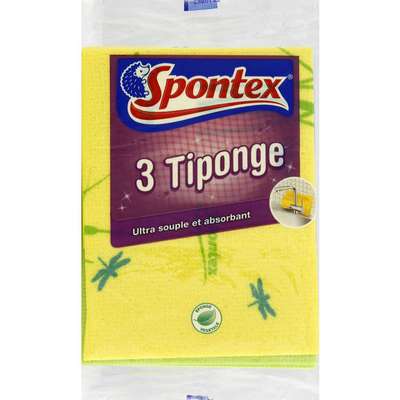Tiponge, Spontex (x 3)