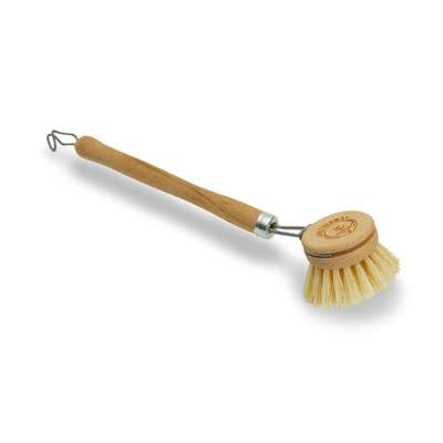 Brosse vaisselle en bois avec manche, Anotherway