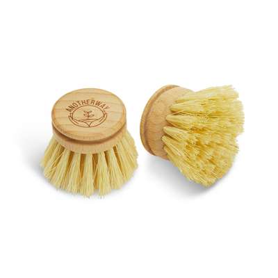 Tête rechargeable Brosse Vaisselle en bois, Anotherway