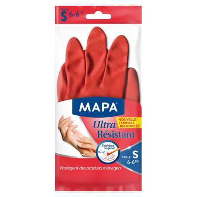 Gants ménagers Ultra Résistant, Mapa (taille S)