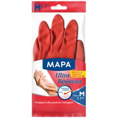 Gants ménagers Ultra Résistant, Mapa (taille M)