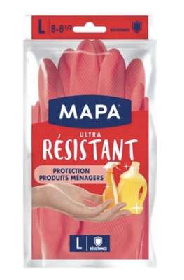 Gants ménagers Ultra Résistant, Mapa (taille L)