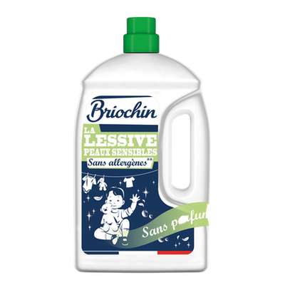 Lessive liquide peaux sensibles écocert, Briochin (2,27 L)