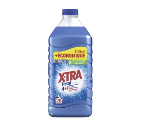 Lessive liquide total, X-tra (28 lavages, 1.26 L)