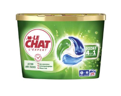 Lessive 4 en 1 l'expert, Le Chat (x 25 doses)