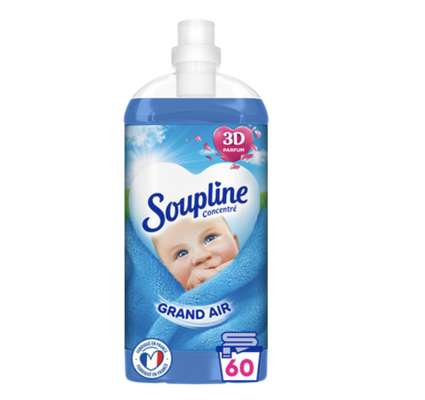 Assouplissant concentré grand air, Soupline (60 lavages, 1,35 L)
