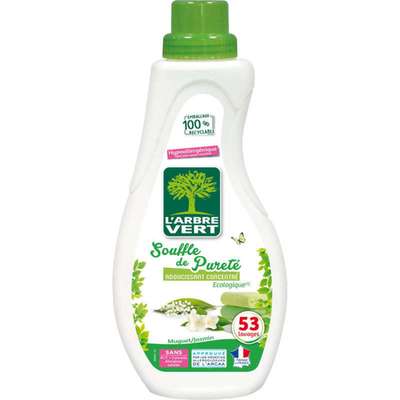 Adoucissant concentré souffle de pureté, L'Arbre Vert (800 ml)