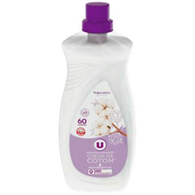 Adoucissant concentré coeur de coton, U (1,5 L)