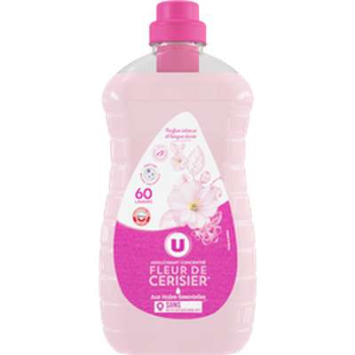 Adoucissant concentré parfum fleur de cerisier, U (1,5 L)