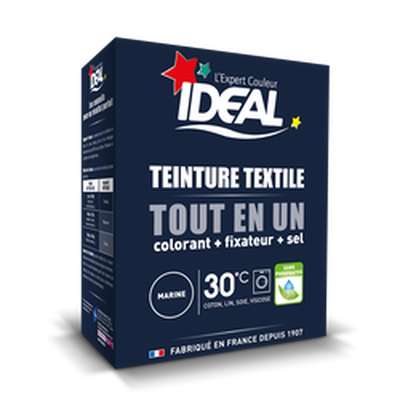 Teinture pour textile marine Tout en Un, Ideal (paquet de 350 g)