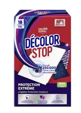 Lingettes anti-décoloration Extrême décolor stop, Eau Écarlate (x 18)