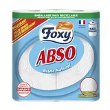 Essuie-tout 3 plis blanc, Foxy (x 2)