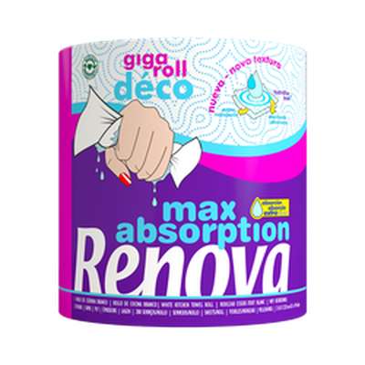 Essuie tout gigaroll déco, Renova (x 1)