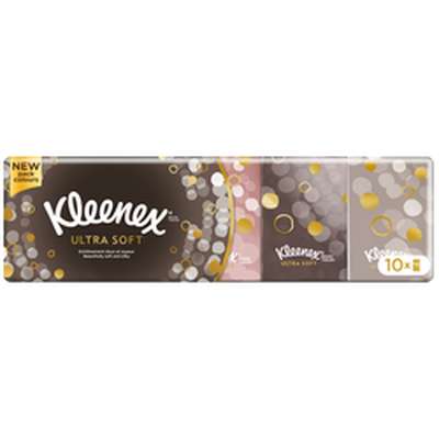 Mouchoirs Ultra Soft, Kleenex (x 10 étuis)