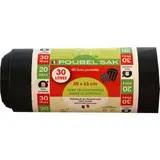 Sacs poubelle noir, Poubel'sak (20 x 30 L)