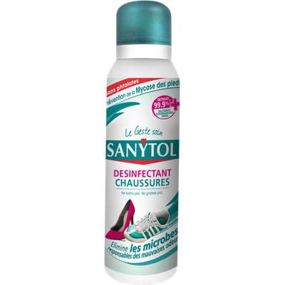 Désinfectant pour chaussures, Sanytol (150 ml)