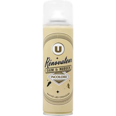 Rénovateur daim et nubuck incolore, U (250 ml)