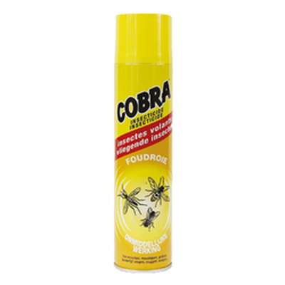Insecticide insectes volants, Cobra (400 ml)