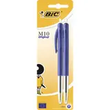 Stylo bille rétractable bleu, BIC (x 2)