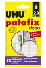 Pastilles de fixation HomeDéco Patafix, UHU (x 32 pastilles)