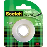Ruban adhésif Magic invisible, Scotch (25 m x 19 mm)