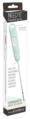 Thermomètre Alimentaire Digital Need'it, Scrapcooking
