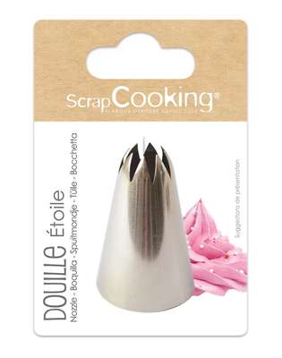 Douille étoile En Inox, Scrapcooking