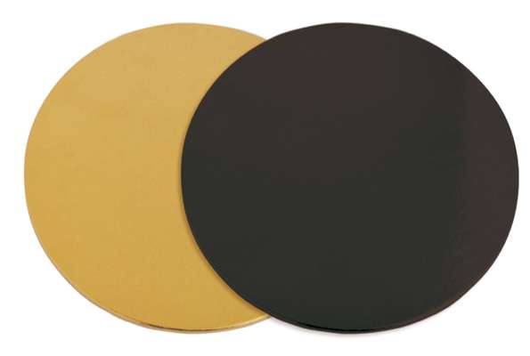Supports à Gâteaux Fins Or/noir ø24cm, Scrapcooking (x6)