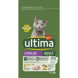Croquettes pour chats stérilisés au poulet, Ultima (3 kg)