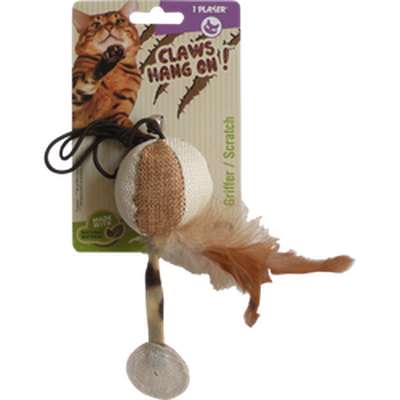 Jouet pour chat à accrocher sur la porte, Aimé (x 1)