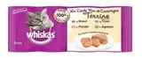 Boites pour chats adultes aux viandes et poissons, Whiskas (4 x 400g)