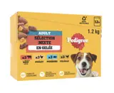 Pâtée pour chien assortiment viandes, Pedigree (12 x 100 g)