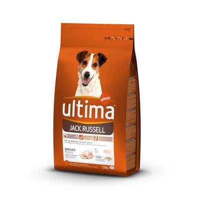 Croquettes pour chiens Jack Russell, Ultima (1,5 kg)