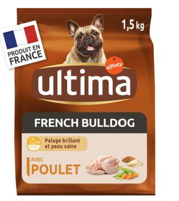 Croquettes pour chiens French Bulldog, Ultima (1,5 kg)