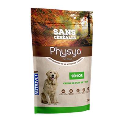 Croquette pour chien senior, Physyo (2 kg)